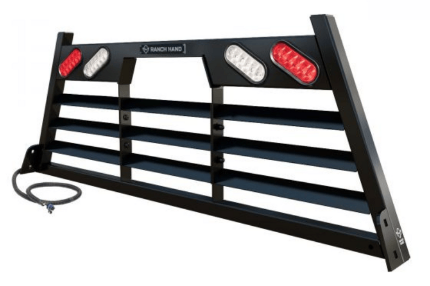 Ranch Hand HRLWL200 2012-2024 Dodge Ram 2500/3500 Legend Headache Rack with Lights - HRLWL200