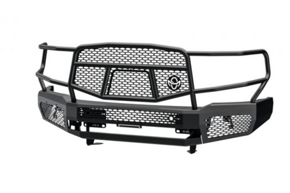 Ranch Hand MFC151BM1 2015-2019 Chevy Silverado 2500/3500 Midnight Series Front Bumper with Grille Guard - MFC151BM1