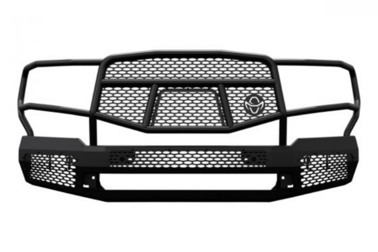 Ranch Hand MFF18HBM1 2018-2020 Ford F150 Midnight Series Front Bumper with Grille Guard - MFF18HBM1
