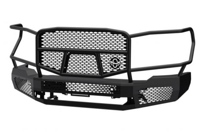 Ranch Hand MFG201BM1 2020-2023 GMC Sierra 2500/3500 Midnight Series Front Bumper With Grille Guard - MFG201BM1