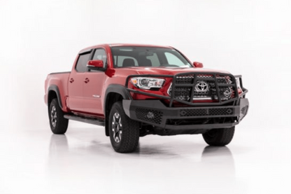 Ranch Hand MFT16MBM1 2016-2023 Toyota Tacoma Midnight Series Front Bumper with Grille Guard - MFT16MBM1