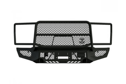 Ranch Hand Midnight Front Bumper with Grille Guard MFF24HBM1 2024-2025 Ford F150 Winch Compatible - MFF24HBM1