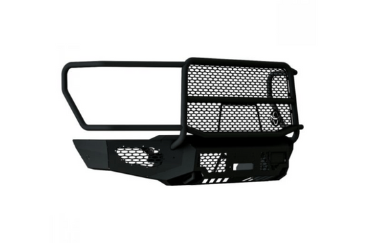 Ranch Hand Midnight Front Bumper with Grille Guard MFF24HBM1 2024-2025 Ford F150 Winch Compatible - MFF24HBM1