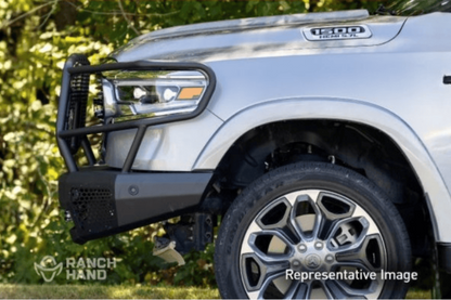 Ranch Hand Midnight Front Bumper with Grille Guard MFF24HBM1 2024-2025 Ford F150 Winch Compatible - MFF24HBM1
