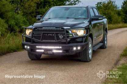 Ranch Hand Midnight Front Bumper with Grille Guard MFF24HBM1 2024-2025 Ford F150 Winch Compatible - MFF24HBM1