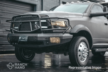 Ranch Hand Midnight Front Bumper with Grille Guard MFF24HBM1 2024-2025 Ford F150 Winch Compatible - MFF24HBM1