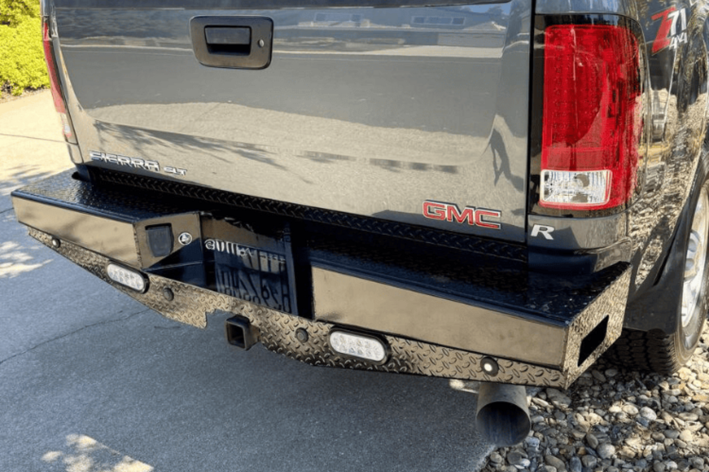 Ranch Hand SBC081BLSL 2007.5-2010 GMC Sierra 2500HD/3500HD Sport Series Back Bumper - SBC081BLSL
