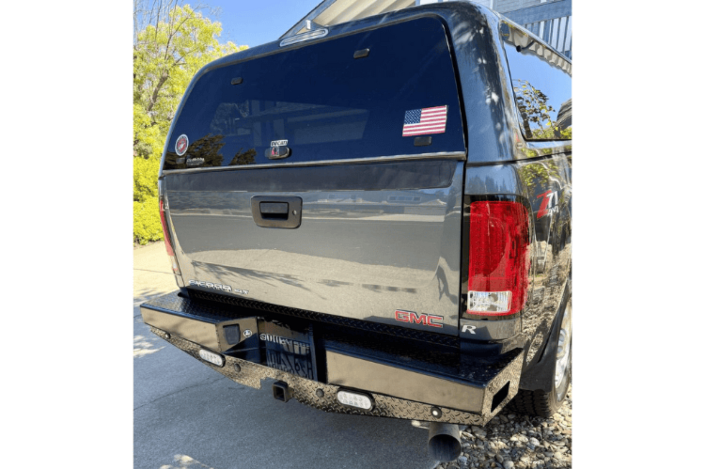 Ranch Hand SBC081BLSL 2007.5-2010 GMC Sierra 2500HD/3500HD Sport Series Back Bumper - SBC081BLSL