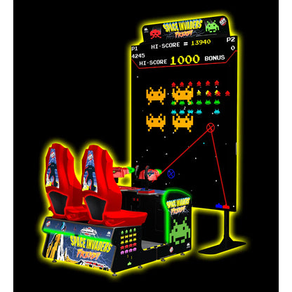 Raw Thrills Space Invaders Frenzy Arcade Game - 026547N