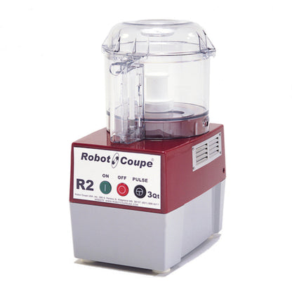 Robot Coupe R2BCLR Food Processor with 3 Liter Clear Bowl - RCR2BCLR