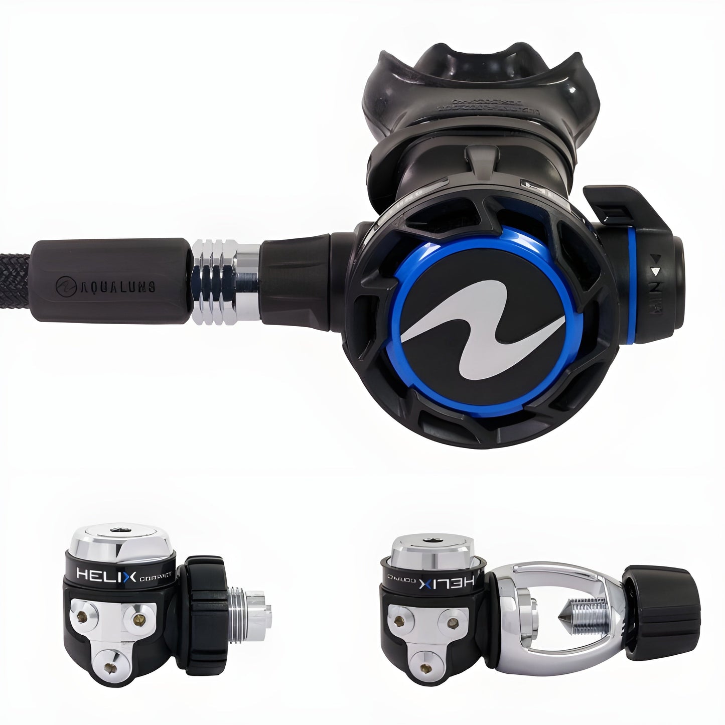 Aqua Lung Helix Compact Regulator 1st and 2nd Stages - REG427 DIN
