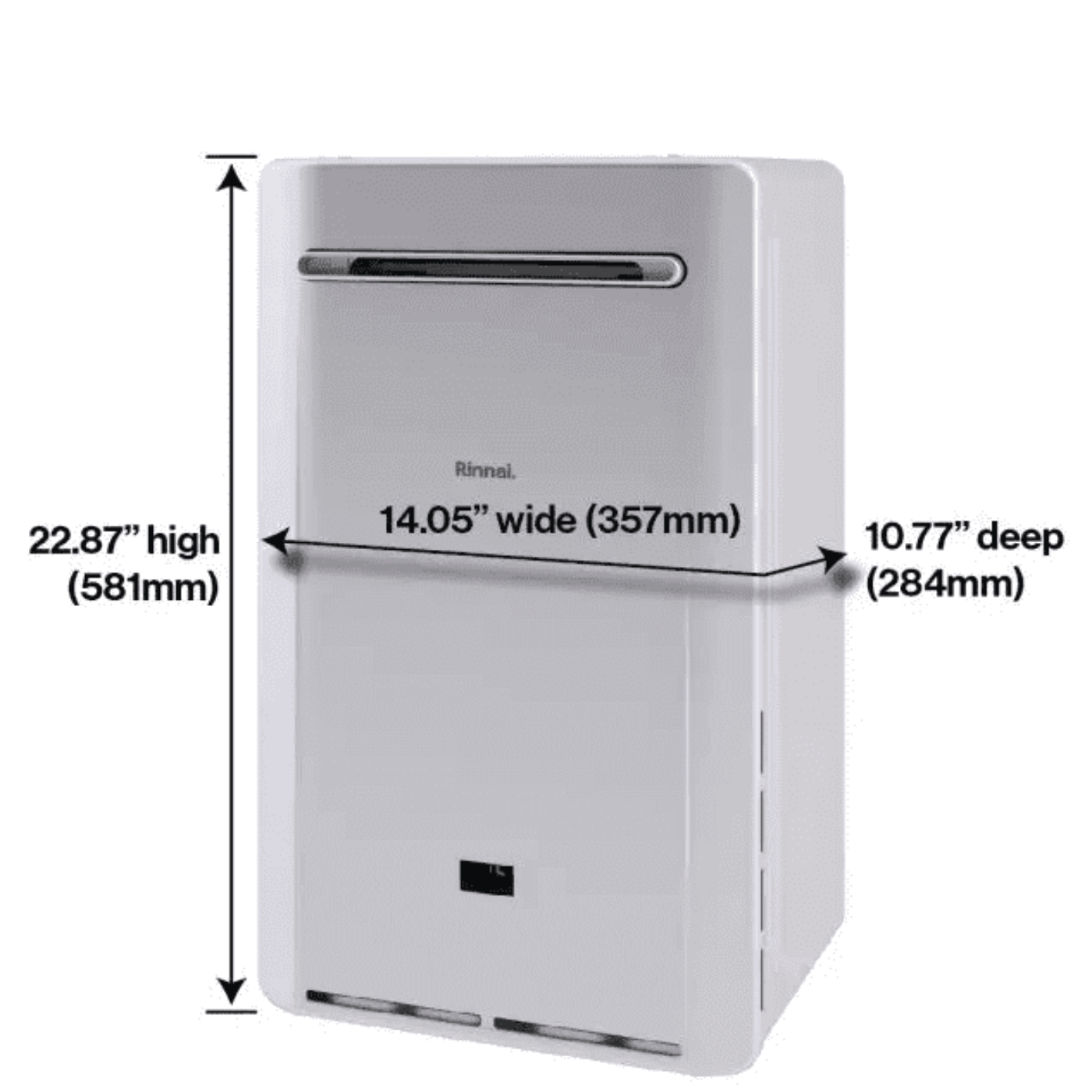 Rinnai RE Series with Smart-Circ 7.9 GPM Outdoor NCTWH with Recirculation and Pump, NG