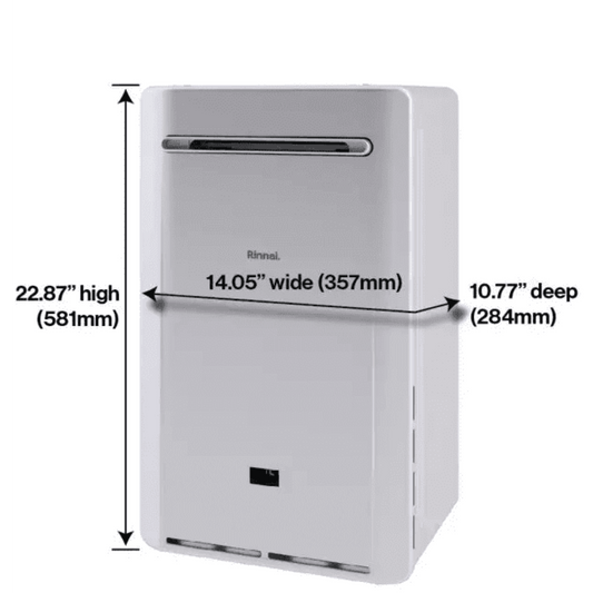 Rinnai RE Series with Smart-Circ 7.9 GPM Outdoor NCTWH with Recirculation and Pump, NG