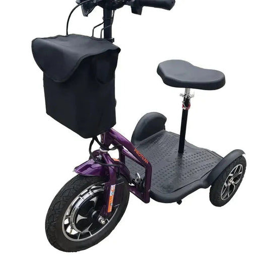 RMB Protean 48V 500W Folding 3-Wheel Mobility Scooter Purple