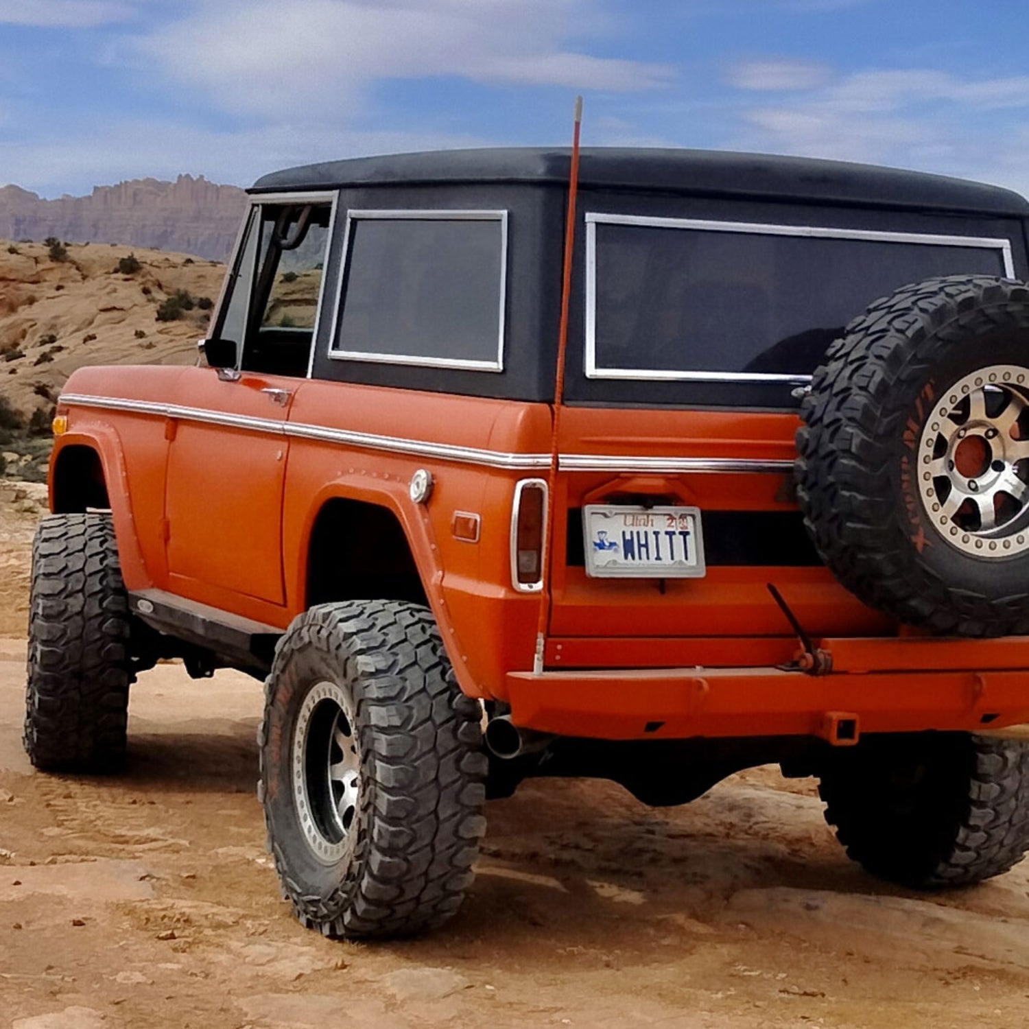 Rock Slide Engineering 1st Gen Bronco 2 Door Step Slider - BD-SS-300-B1G