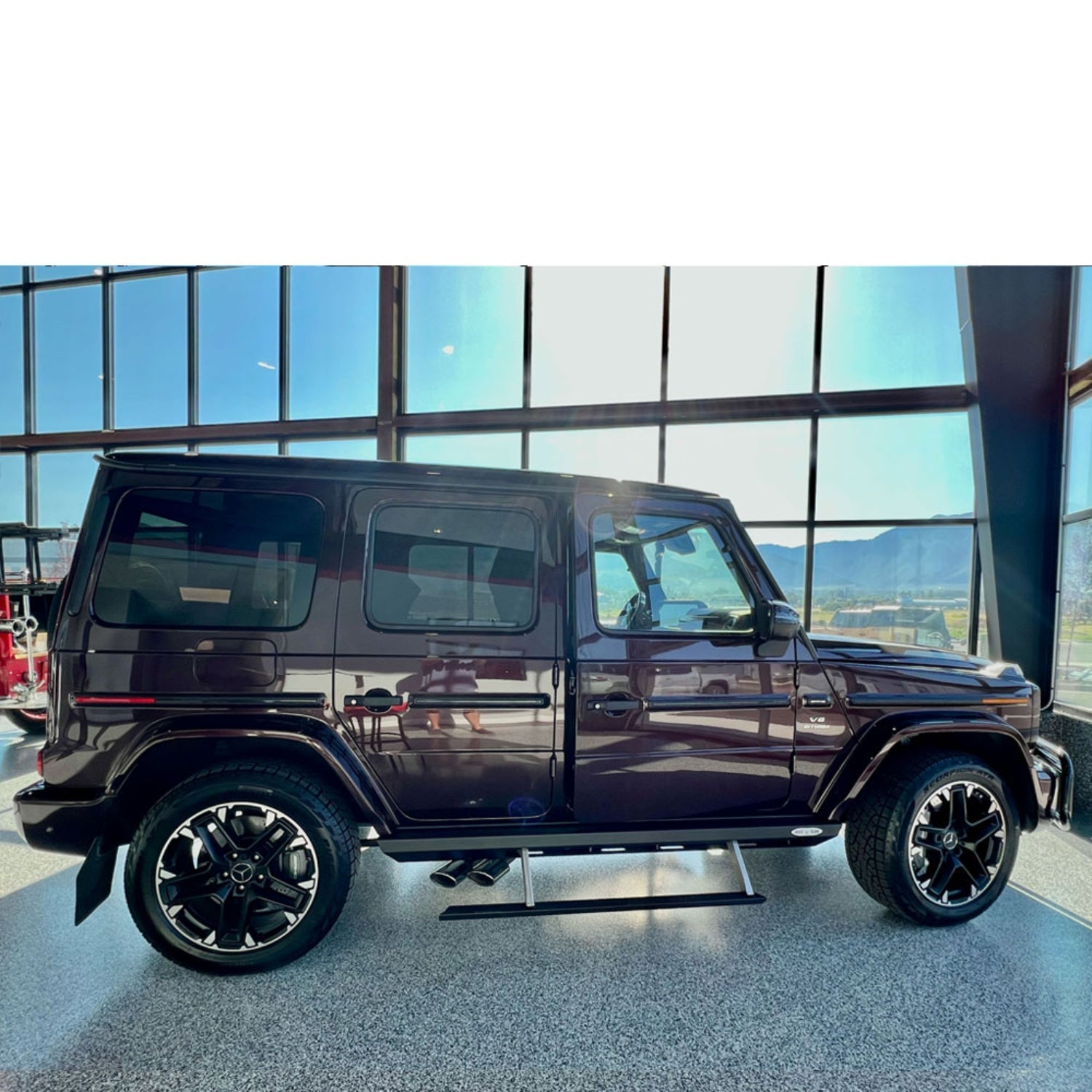 Rock Slide Engineering G-Class 4 Door Step Slider - BD-SS-300-GWG