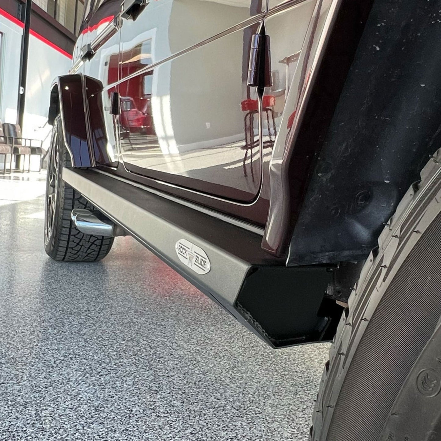 Rock Slide Engineering G-Class 4 Door Step Slider - BD-SS-300-GWG