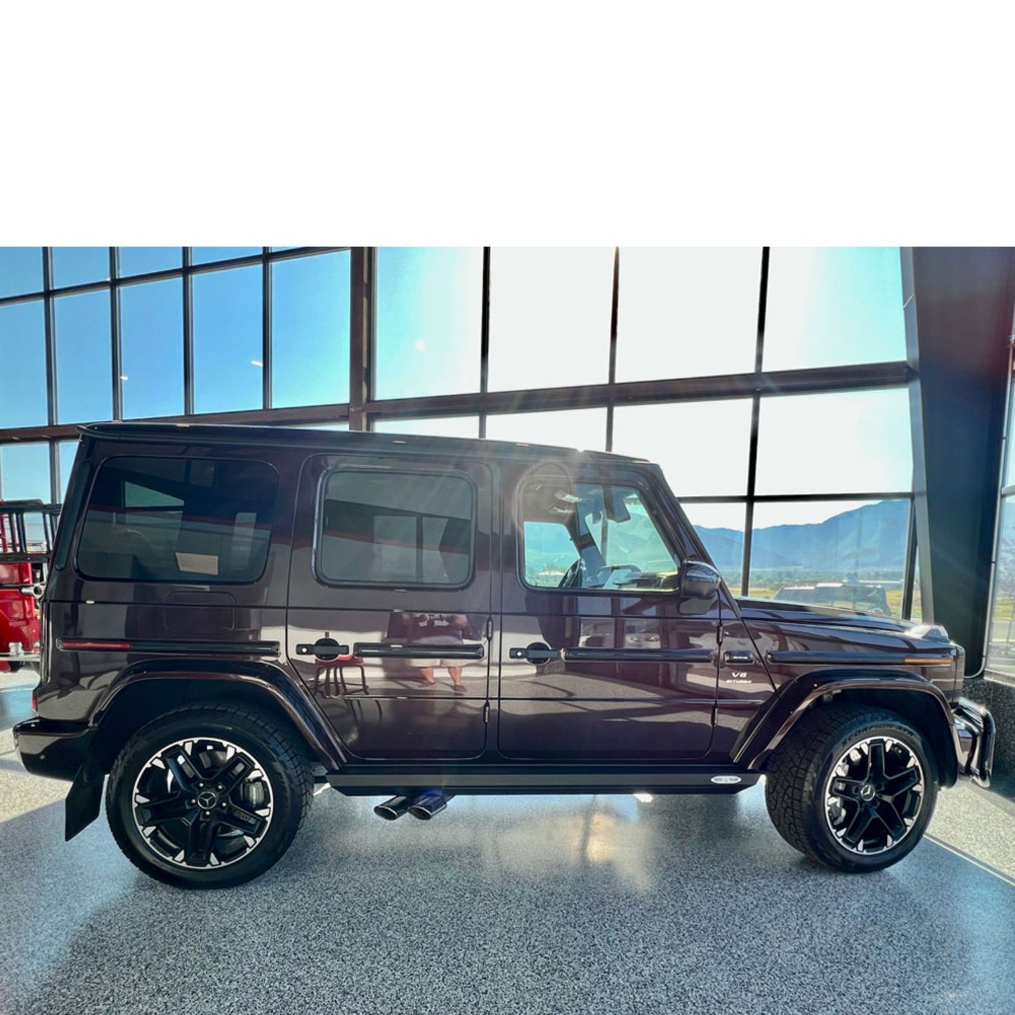 Rock Slide Engineering G-Class 4 Door Step Slider - BD-SS-300-GWG