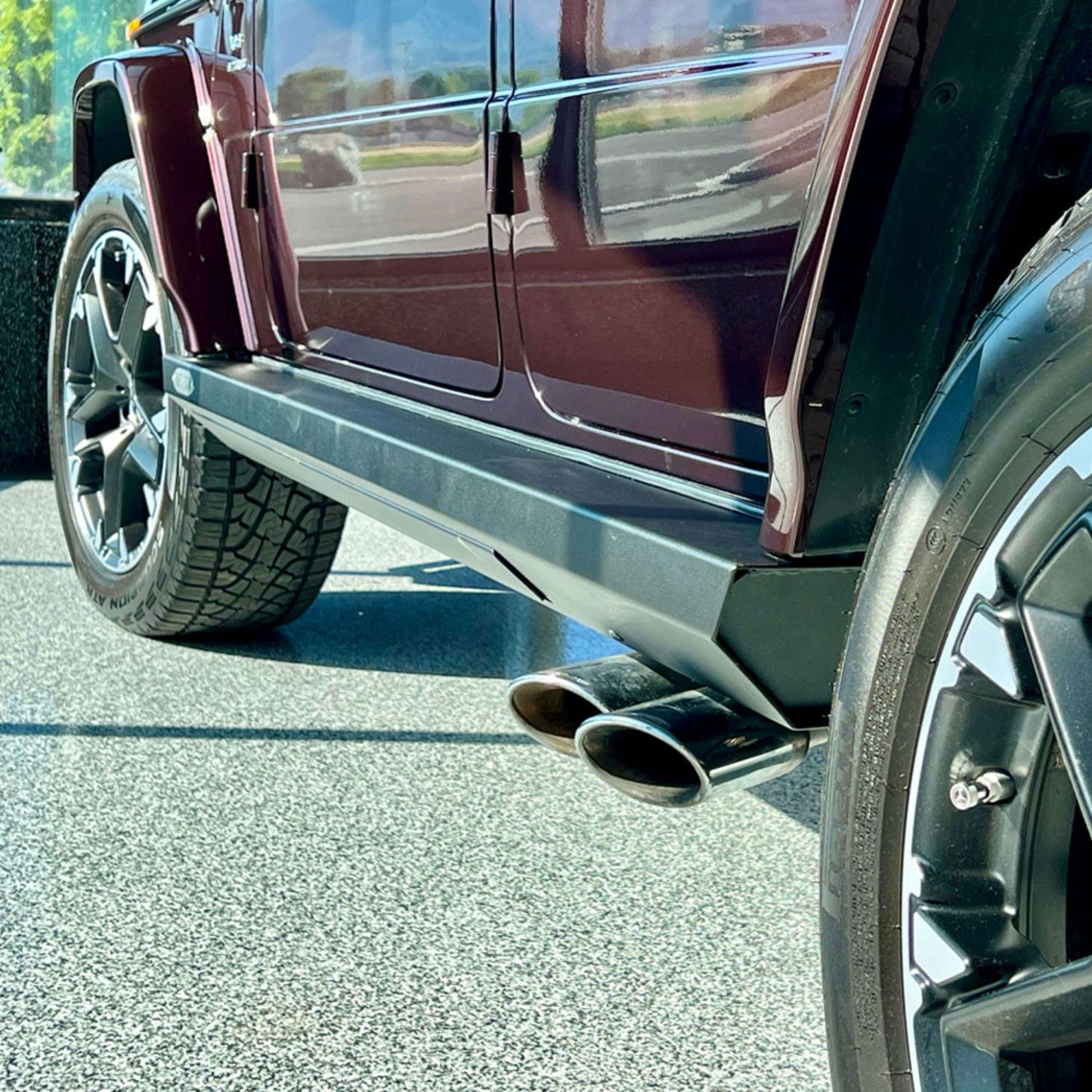 Rock Slide Engineering G-Class 4 Door Step Slider - BD-SS-300-GWG