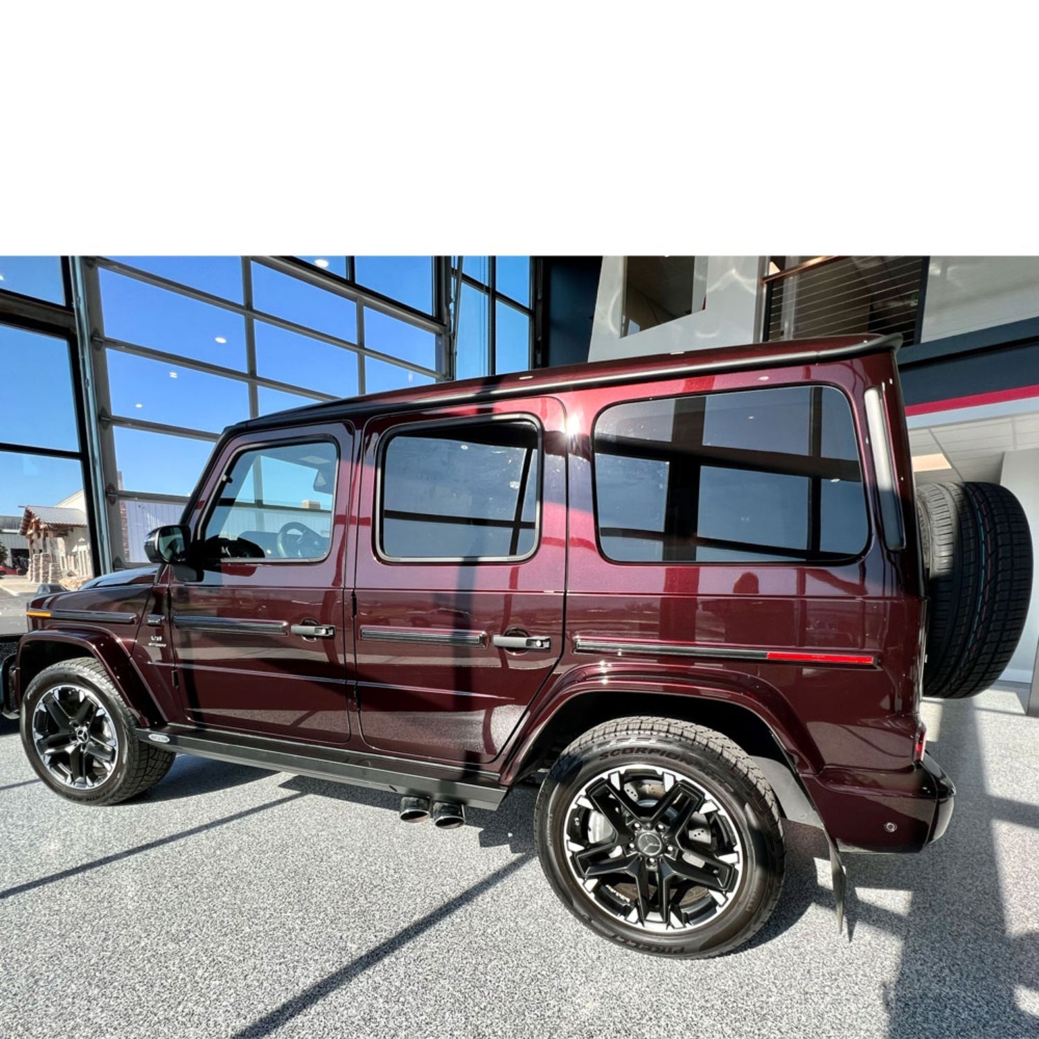 Rock Slide Engineering G-Class 4 Door Step Slider - BD-SS-300-GWG