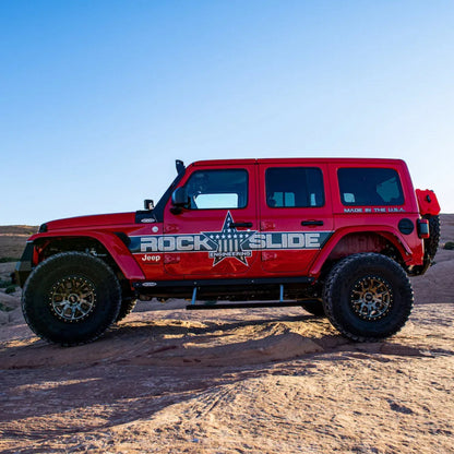 Rock Slide Engineering JL 4 Door Step Slider 2018-2023 - BD-SS-300-JL4