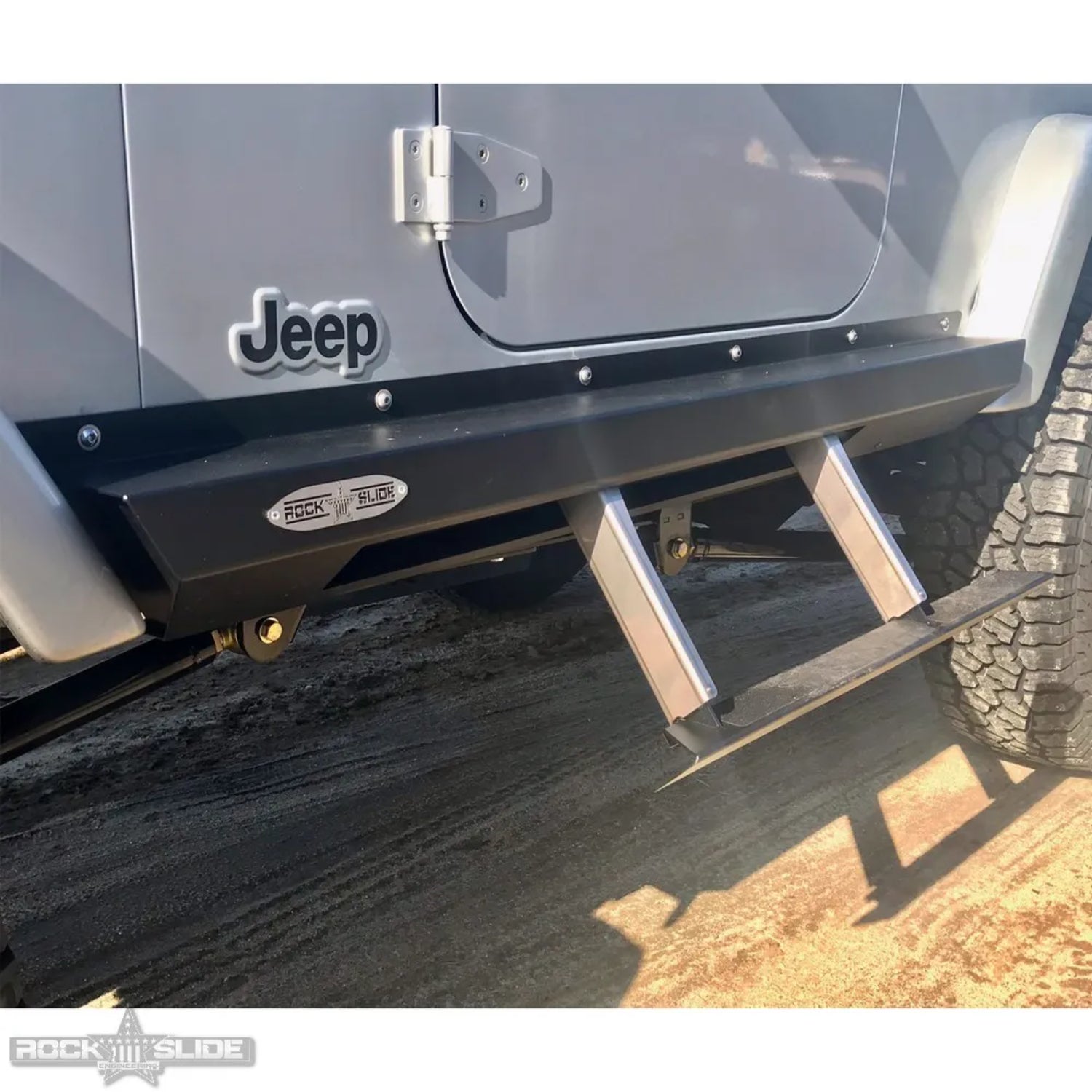 Rock Slide Engineering LJ 2 Door Step Slider - BD-SS-100-LJ