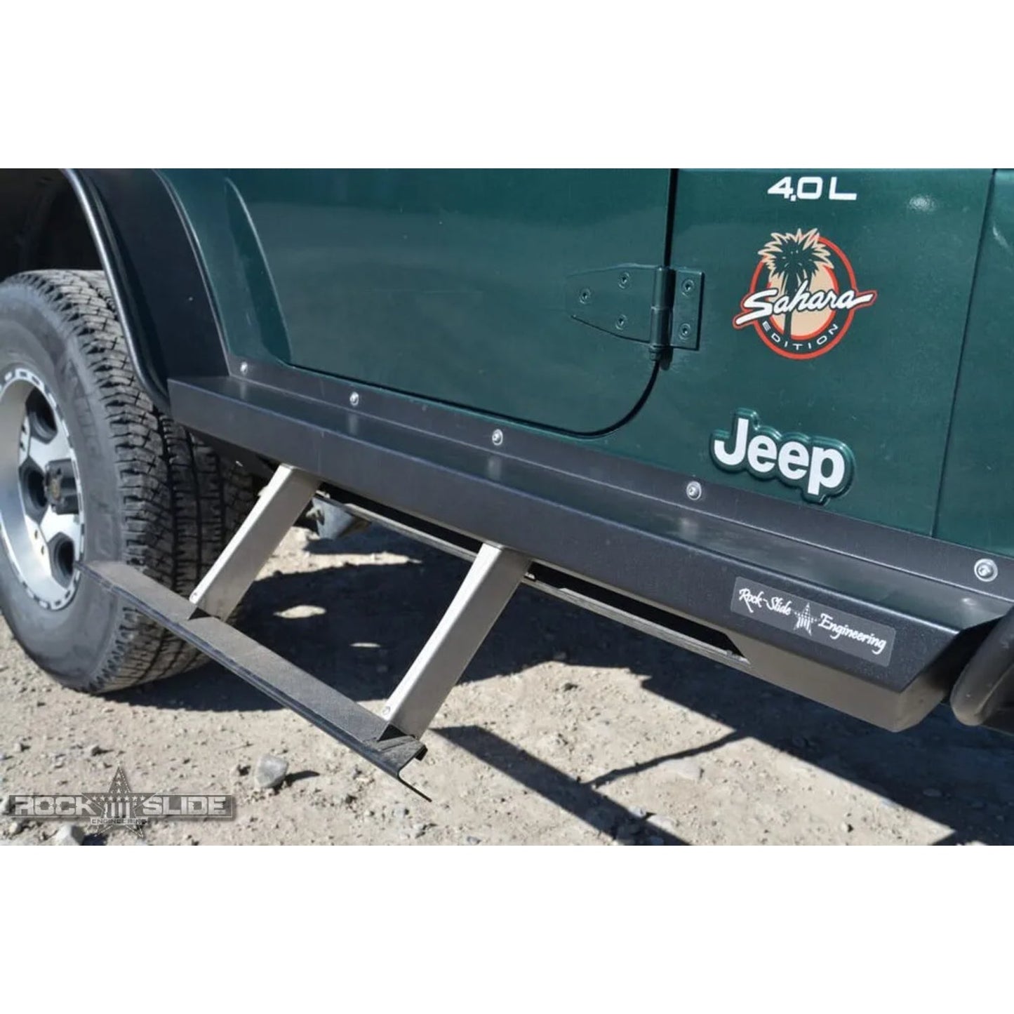 Rock Slide Engineering TJ 2 Door Step Slider - BD-SS-100-TJ