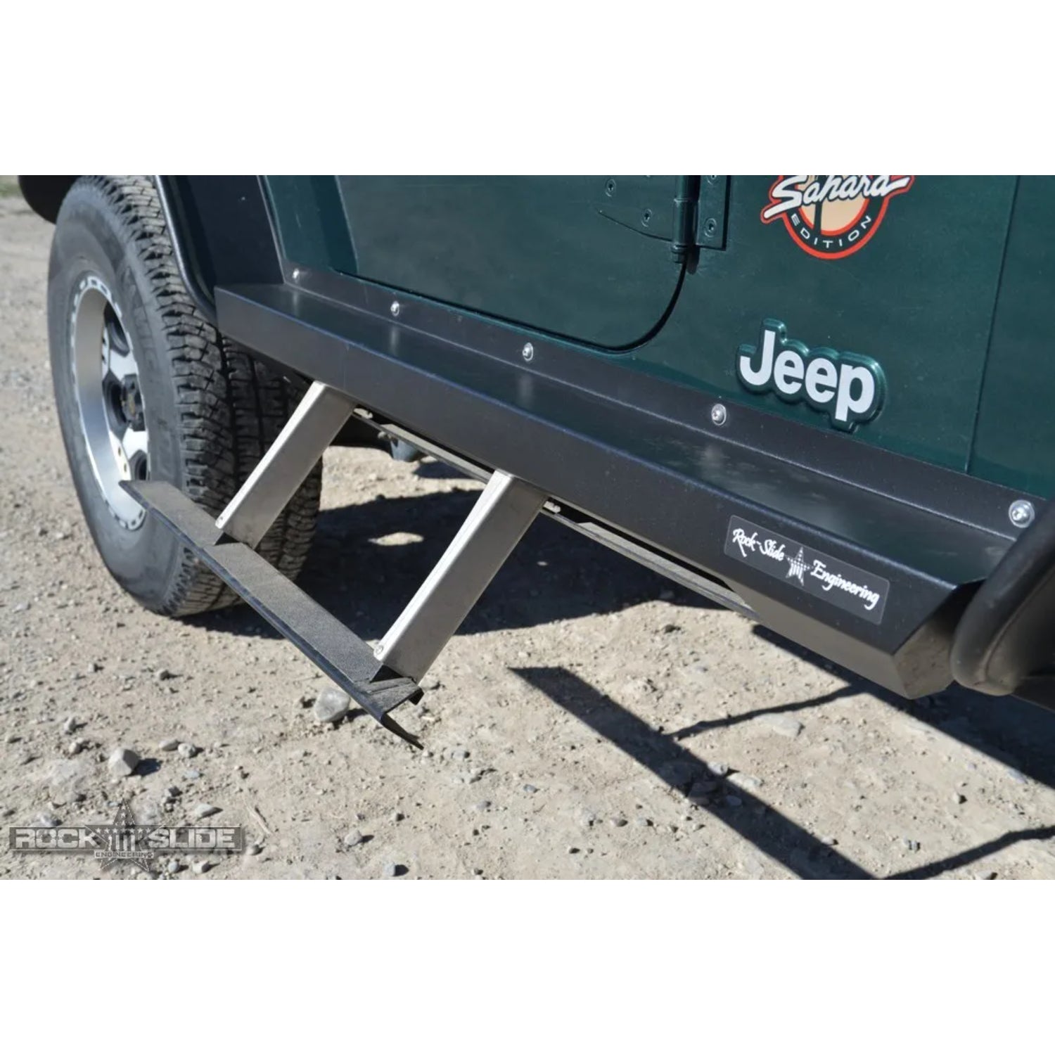 Rock Slide Engineering TJ 2 Door Step Slider - BD-SS-100-TJ