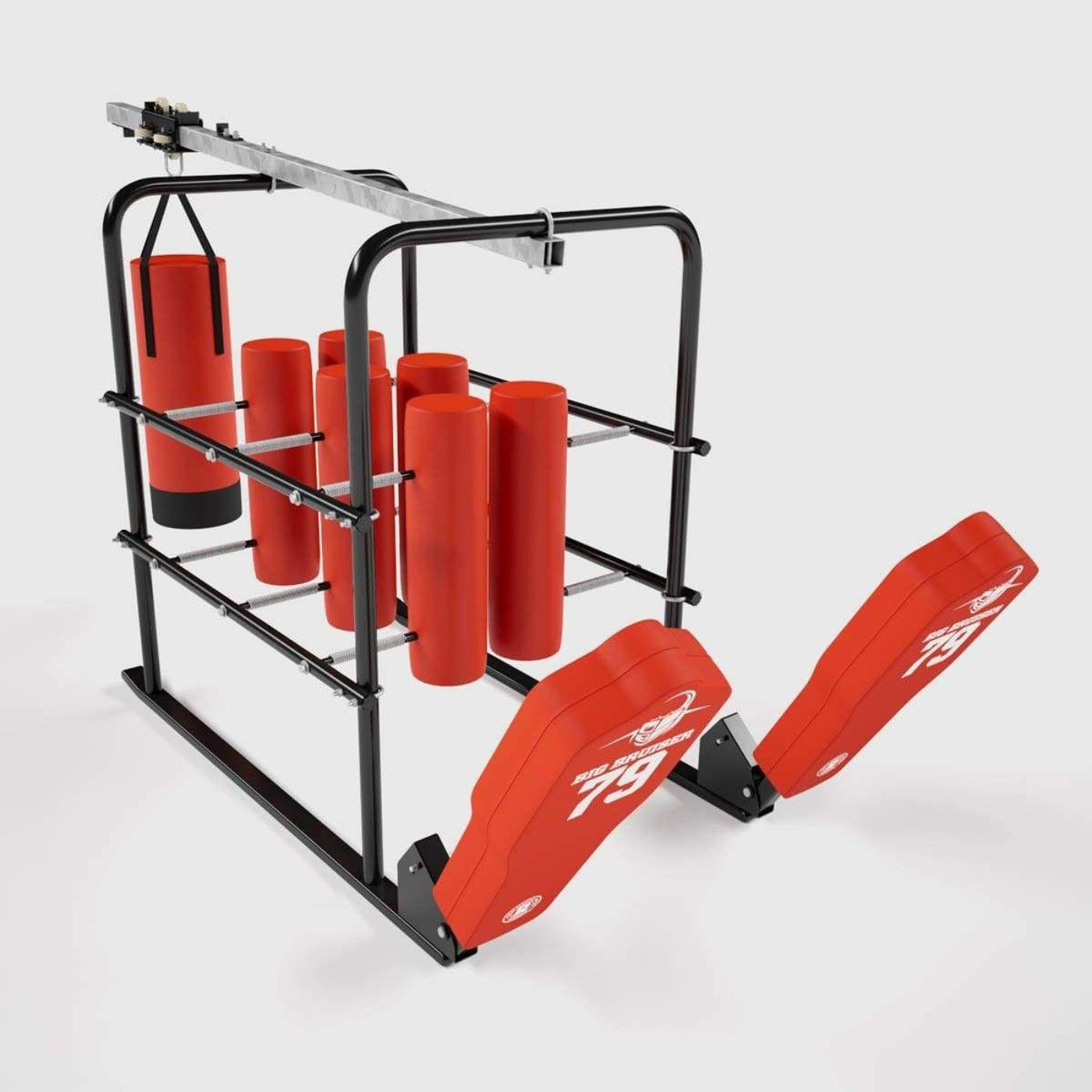 Rogers 8-Pad PowerBlast w/ PowerLine Sled & Hanging Dummy - 411524