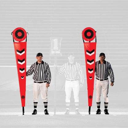 Rogers Athletic Stadium Pro Chain Set w/ Flexible Poles - 410435