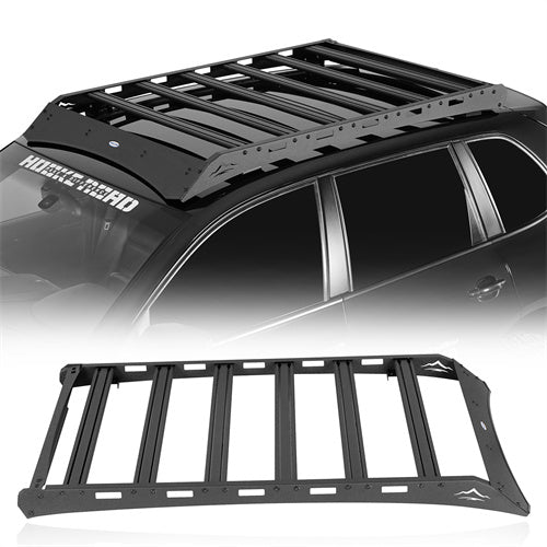 Roof Rack Rooftop Cargo Carrier (03-10 Porsche Cayenne GTS / Turbo / Turbo S Models w/ Factory Roof Rails) - Hooke Road