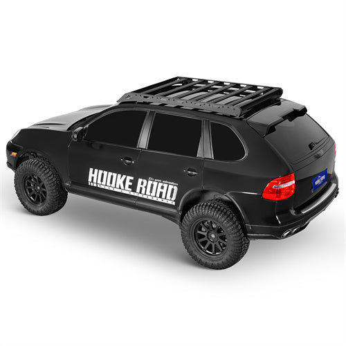 Roof Rack Rooftop Cargo Carrier (03-10 Porsche Cayenne GTS / Turbo / Turbo S Models w/ Factory Roof Rails) - Hooke Road