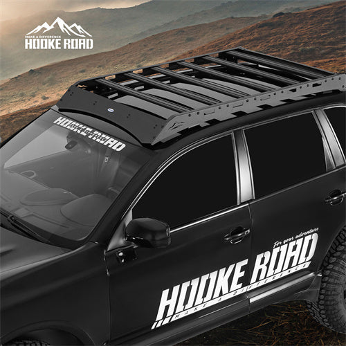 Roof Rack Rooftop Cargo Carrier (03-10 Porsche Cayenne GTS / Turbo / Turbo S Models w/ Factory Roof Rails) - Hooke Road