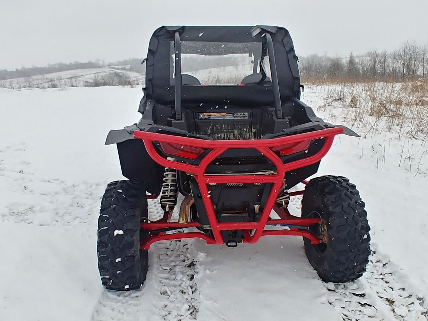 3 Star UTV Polaris RZR 1000 - Door/Rear Window Combo - RZR100-DRH-BLK