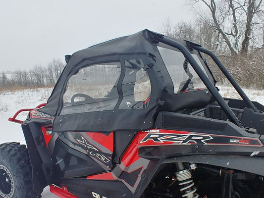 3 Star UTV Polaris RZR 1000 - Door/Rear Window Combo - RZR100-DRH-BLK