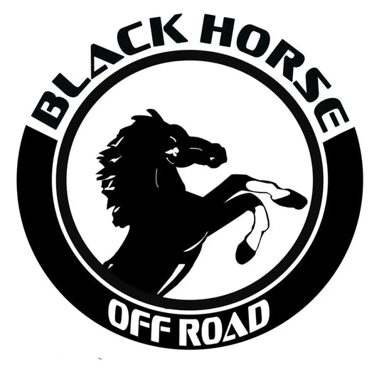 Black Horse  RU-FOF116-B  Rugged Heavy Duty Grille Guard - BLKRUFOF116B