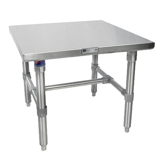 John Boos S16MS10 Open Base 30" W x 30" D Equipment Stand for Mixer or Slicer