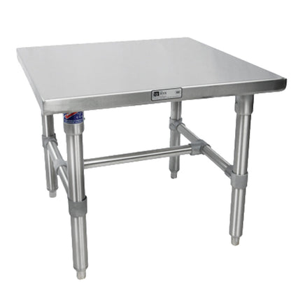 John Boos S16MS10 Open Base 30" W x 30" D Equipment Stand for Mixer or Slicer