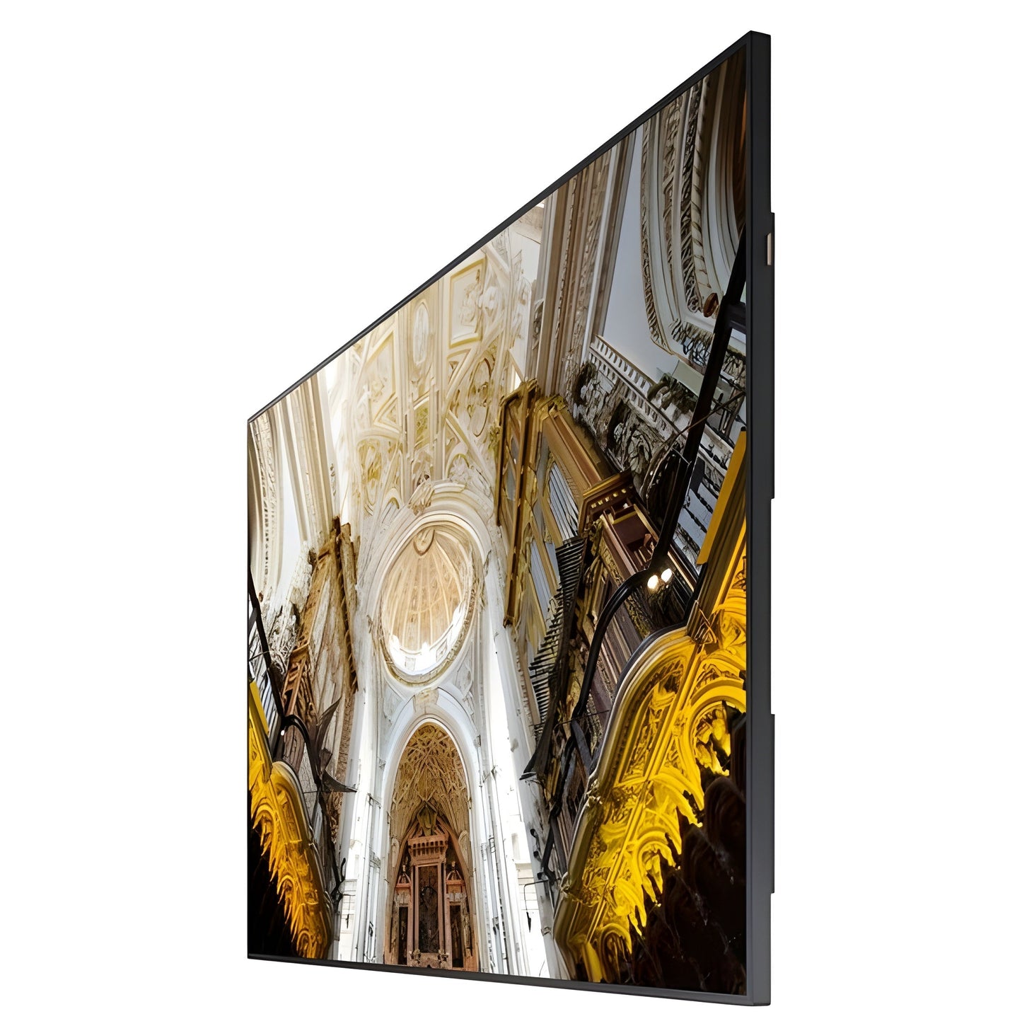 Samsung 55" Edge-Lit 4K UHD LED Display for Business - QB55N