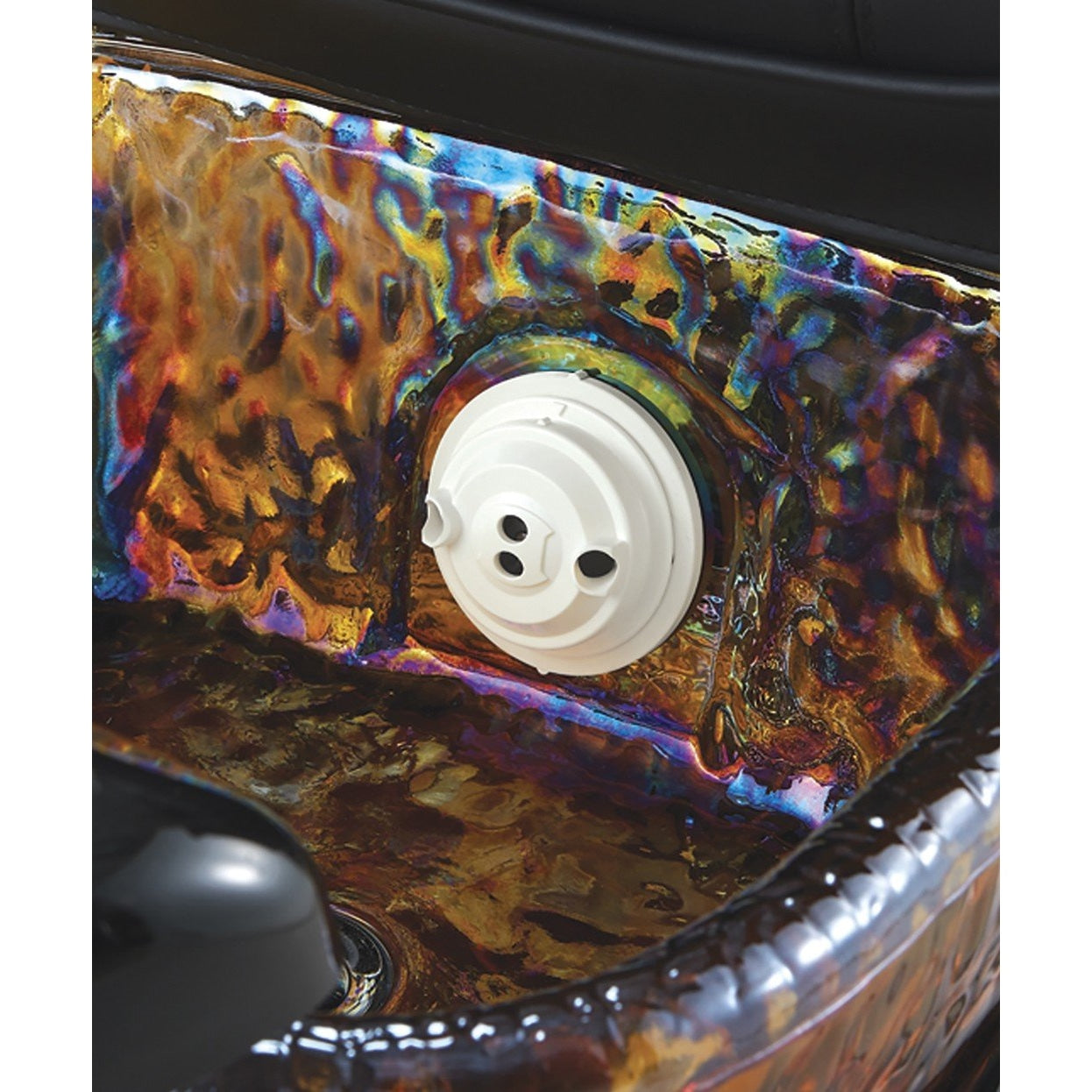 San Marino Pipeless Pedicure Spa with Glass Bowl and Shiatsu Massage Pibbs