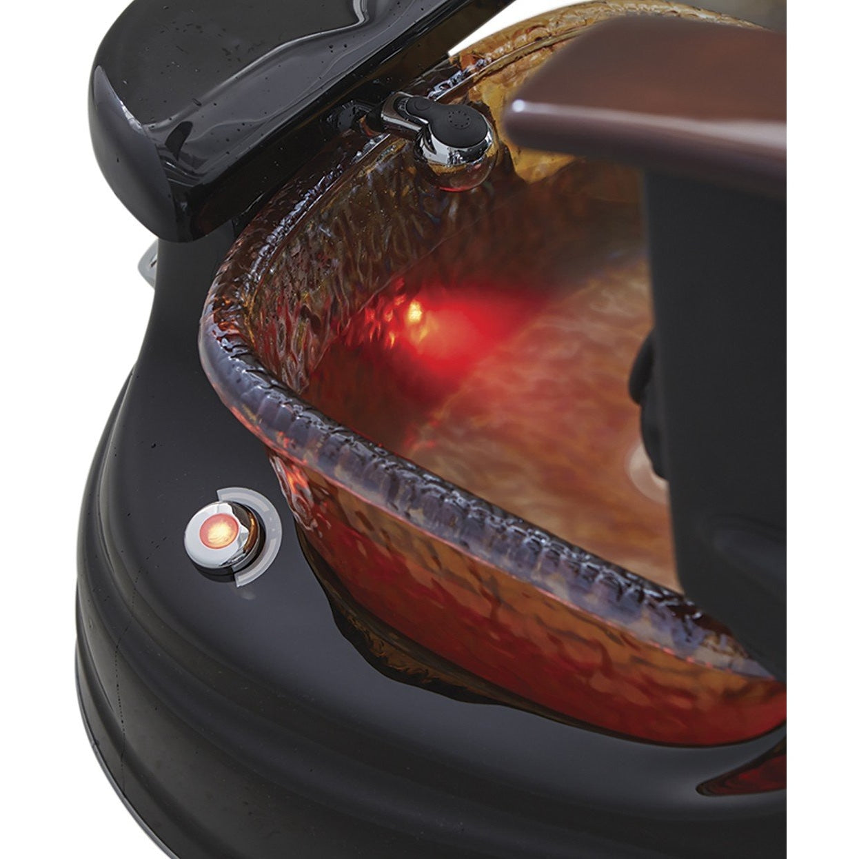 San Marino Pipeless Pedicure Spa with Glass Bowl and Shiatsu Massage Pibbs