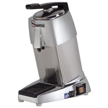 Santos 10C Automatic Chrome Citrus Juicer with Lever - SANTOS_JUICER_10C
