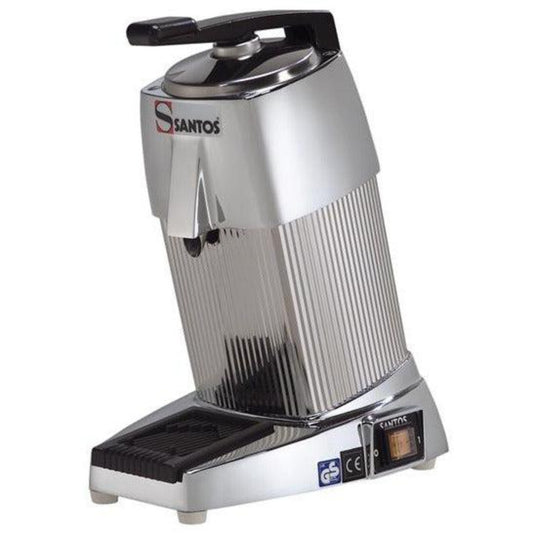 Santos 10C Automatic Chrome Citrus Juicer with Lever - SANTOS_JUICER_10C