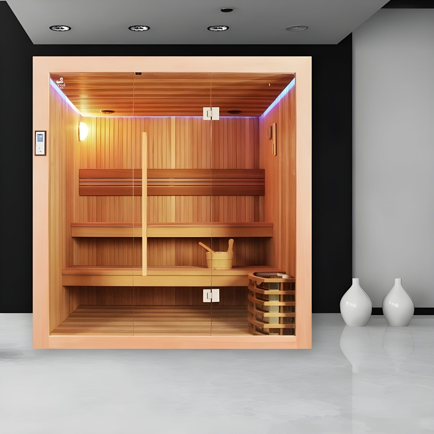 Sauna Hammam SAUNA BOREAL EVASION 200 - 4 TO 6 PLACES - 200*170*210 - MK51560057