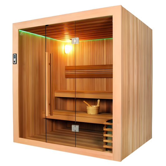 Sauna Hammam SAUNA BOREAL EVASION 200 - 4 TO 6 PLACES - 200*170*210 - MK51560057