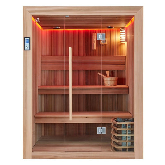 Sauna Hammam SAUNA BOREAL EVASION 165 - 4 PLACES - 165*165*210 - (PREORDER) JULY 2023