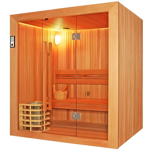 Sauna Hammam SAUNA BOREAL EVASION 180 - 3/4 PLACES - 180*120*190 - PREORDER JULY 2023