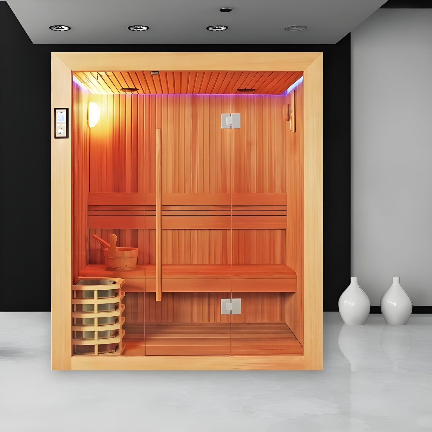 Sauna Hammam SAUNA BOREAL EVASION 180 - 3/4 PLACES - 180*120*190 - PREORDER JULY 2023