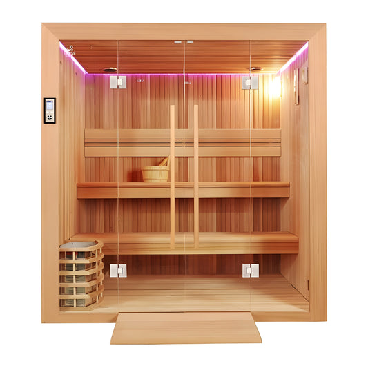 Sauna Hammam SAUNA BOREAL EVASION PRO 200 - 4 TO 6 PLACES - 200*170*210 - MK51561854