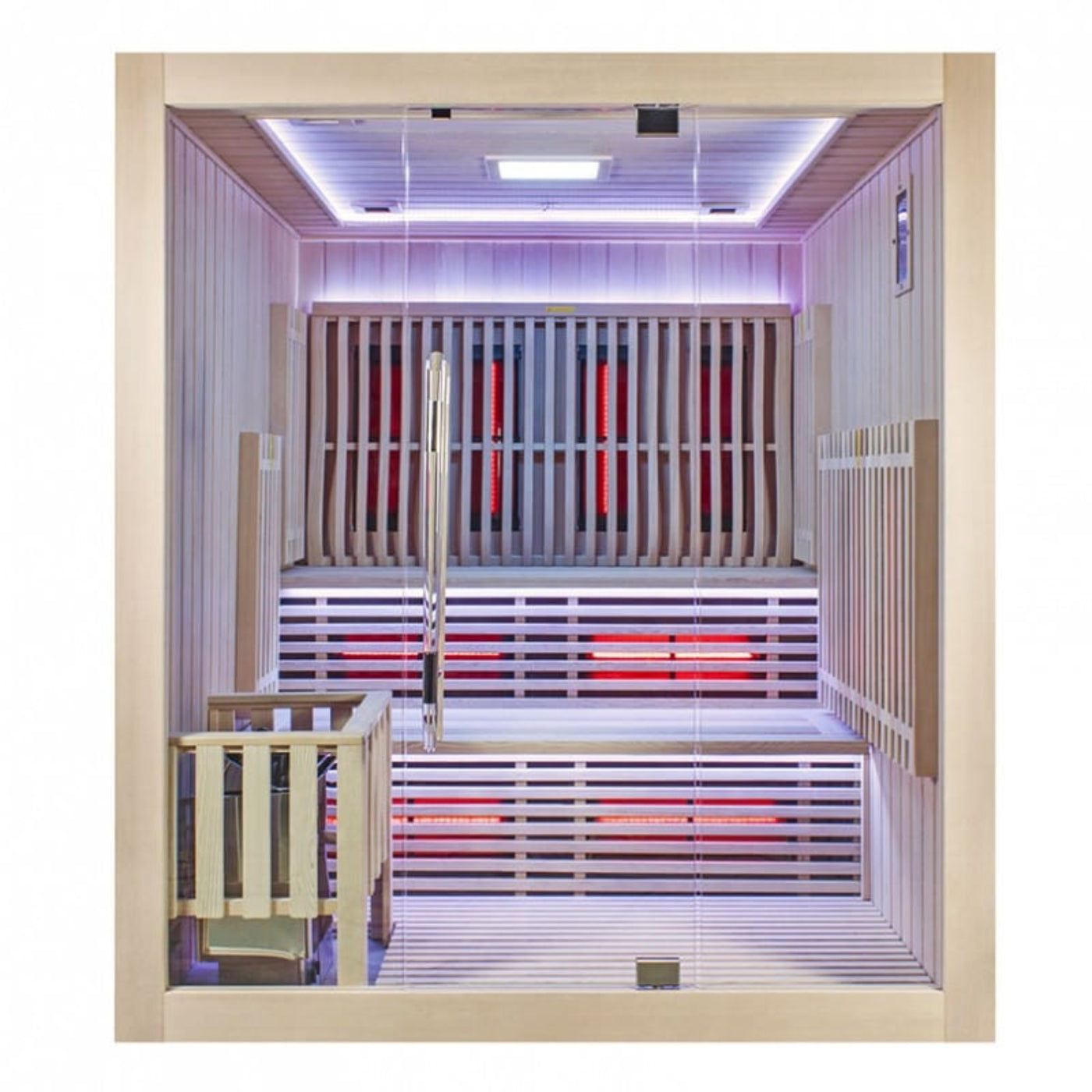 Sauna Hammam SAUNA COMBI BOREAL ELEGANCE 5 - 180X180 INFRARED + STEAM - MK51560211